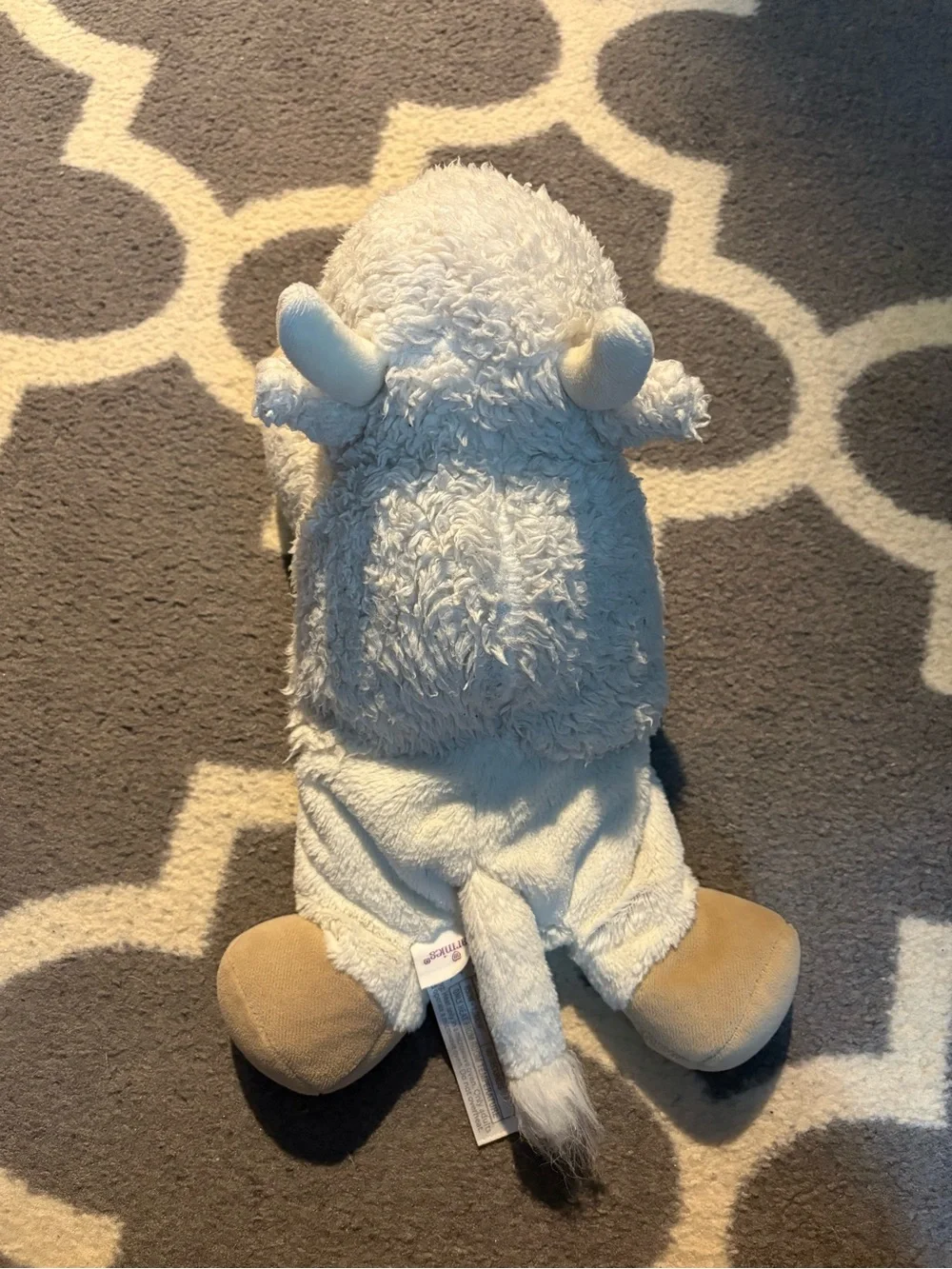 Warmies Weighted White Buffalo
